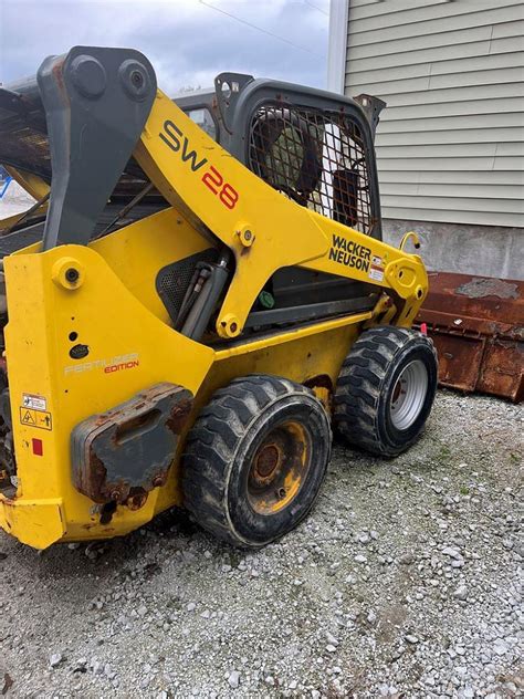 wacker neuson skid steer sw28|wacker neuson st35 for sale.